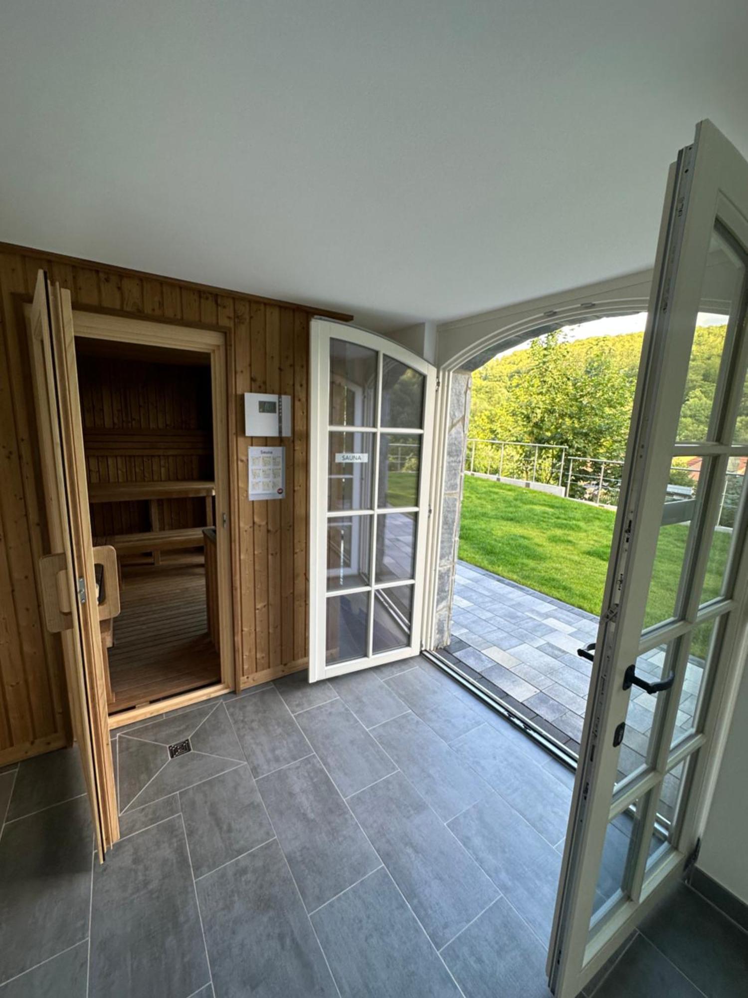 Ferienwohnung Blick Thyratal Stolberg i. Harz Buitenkant foto